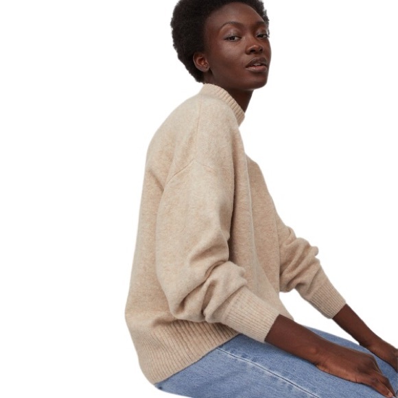 H\u0026M | Sweaters | Hm Light Beige Melange 